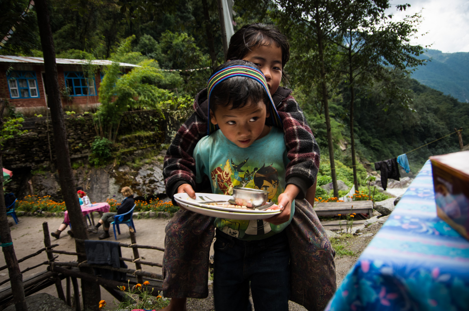 Some great hospitality service at a guest house in the Langtang Valley